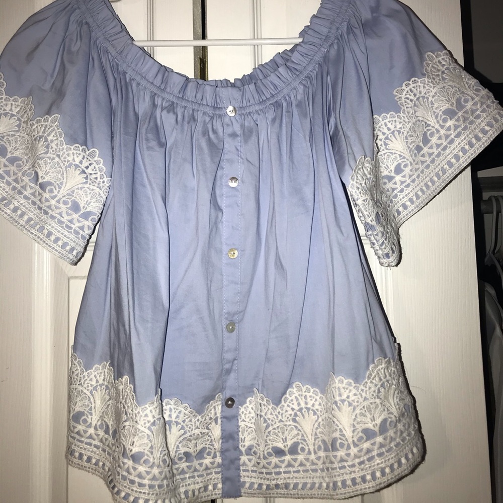 Off the shoulder top